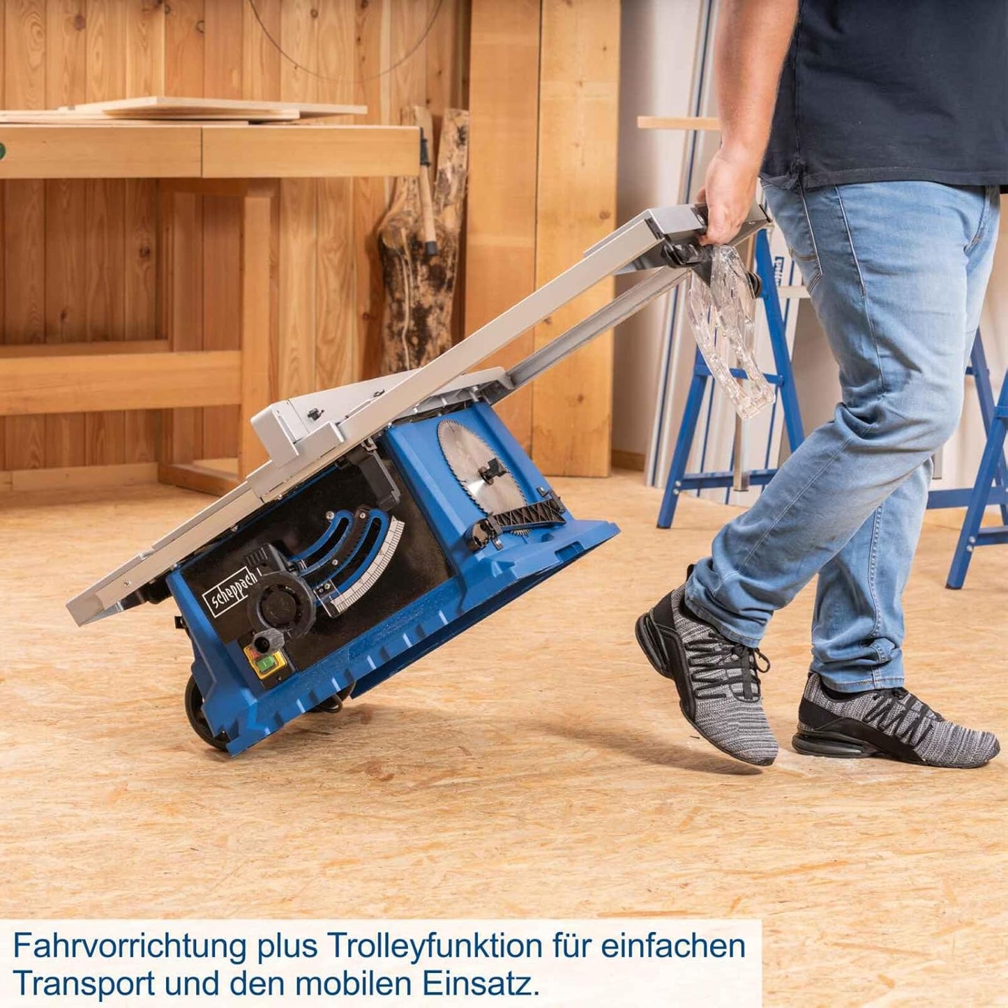 Scheppach HS105 Table Saw with Base Frame |2000 W