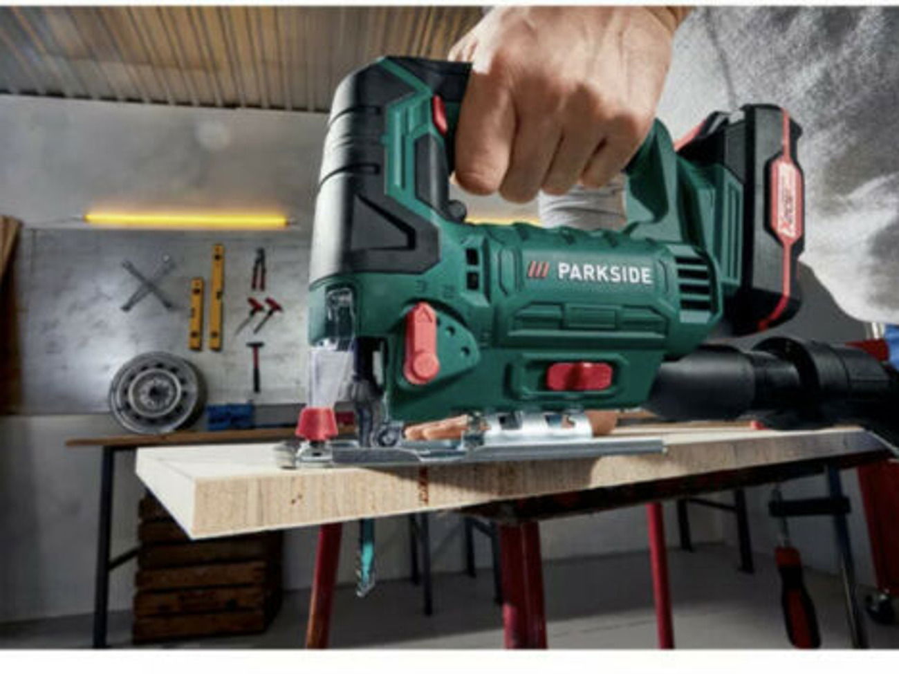 PARKSIDE® Cordless Jigsaw With Battery 2AH And Charger