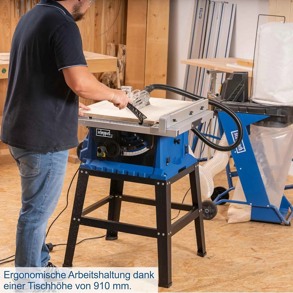 Scheppach HS105 Table Saw with Base Frame |2000 W